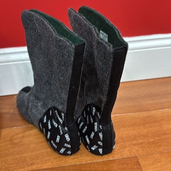 Sorel Flurry Snow Boots Youths Dark & Light Blue Grill Heatwave Shoes size 6 - Picture 2 of 10